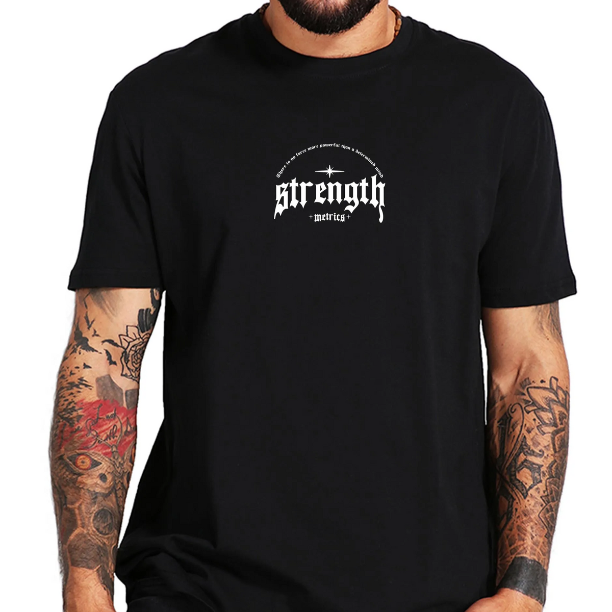 Determined Mind Tee, front